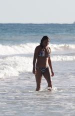 MICHELLE RODRIGUEZ in Bikini at a Beach in Tulum 12/25/2021