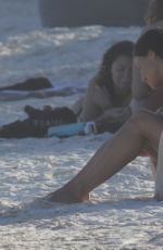 MICHELLE RODRIGUEZ in Bikini at a Beach in Tulum 12/25/2021
