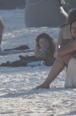 MICHELLE RODRIGUEZ in Bikini at a Beach in Tulum 12/25/2021