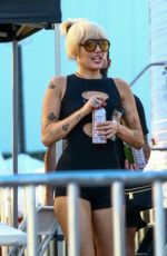 MILEY and NOAH CYRUS Arrives at Soundcheck of the NBC Concert in Miami 12/30/2021