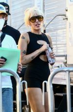 MILEY and NOAH CYRUS Arrives at Soundcheck of the NBC Concert in Miami 12/30/2021