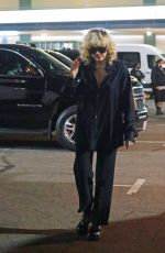 MILEY CYRUS Leaves a Studio in Hollywood 11/30/2021