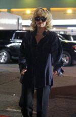 MILEY CYRUS Leaves a Studio in Hollywood 11/30/2021