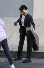 MILEY CYRUS on the Set of Music Video for NYE Special in Hollywood 12/09/2021