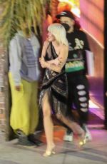 MILEY CYRUS on the Set of Music Video for NYE Special in Hollywood 12/09/2021