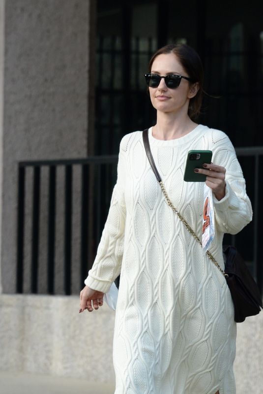 MINKA KELLY Out and About in Los Angeles 12/02/2021