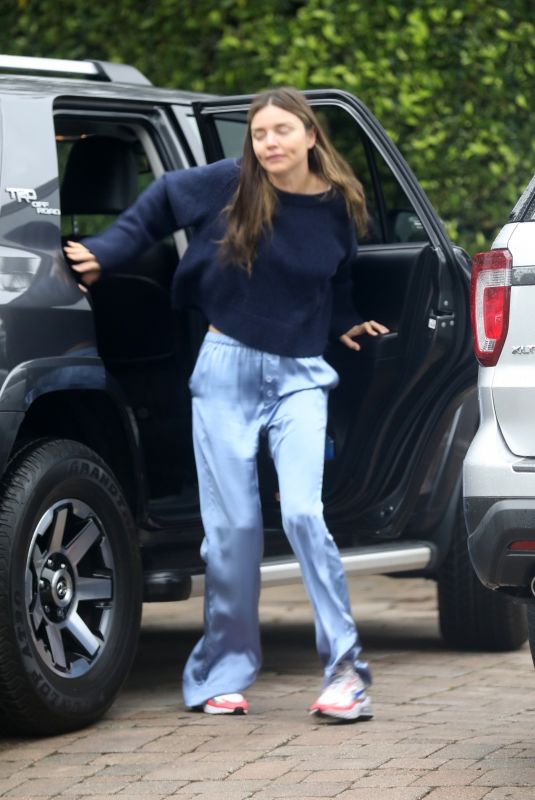 MIRANDA KERR Out and About in Los Angeles 12/29/2021