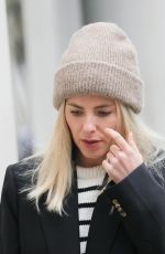 MOLLIE KING Leaves BBC Studios in London 12/18/2021