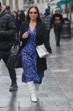 MYLEENE KLASS Arrives at Smooth Radio in London 12/03/2021