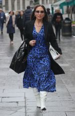 MYLEENE KLASS Arrives at Smooth Radio in London 12/03/2021