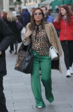 MYLEENE KLASS Arrives at Smooth Radio in London 12/04/2021