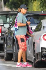 NAOMI OSAKA Leaves a Gym in Santa Monica 12/02/2021