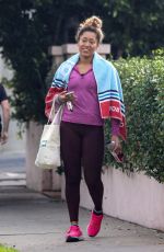 NAOMI OSAKA Leaves a Gym Session in Santa Monica 12/06/2021