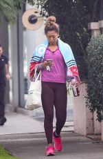 NAOMI OSAKA Leaves a Gym Session in Santa Monica 12/06/2021