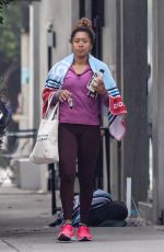 NAOMI OSAKA Leaves a Gym Session in Santa Monica 12/06/2021