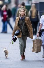 NAOMI WATTS Out with Her Dog in New York 12/13/2021