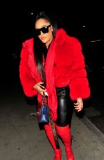 NATALIE NUNN Out for Dinner in West Hollywood 12/08/2021