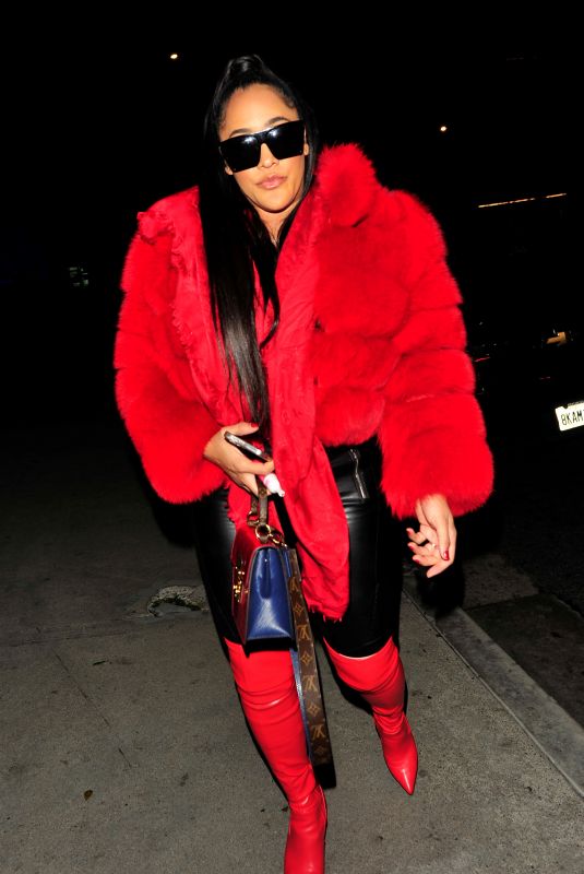 NATALIE NUNN Out for Dinner in West Hollywood 12/08/2021