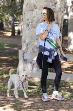 NATALIE PORTMAN Out with Her Dog in Los Feliz 11/30/2021