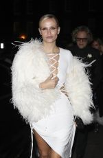 NATASHA POLY Arrives at Fashion Awards 2021 Afterparty at Chiltern Firehouse in London 11/29/2021