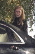 NICOLE KIDMAN Leaves Being the Ricardos Screening in West Hollywood 12/06/2021