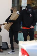 NICOLE RICHIE and Joel Madden Out Shopping in Los Angeles 12/20/2021