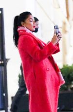 NICOLE SCHERZINGER Out at The Grove in Los Angeles 12/05/2021