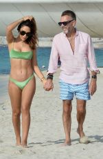 NIGORA WHITEHORN in Bikini at a Beach in Dubai 12/25/2021