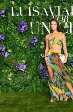 NINA AGDAL at LuisaViaRoma for UNICEF Party in St Barths 12/29/2021