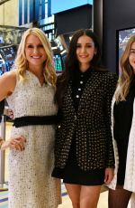NINA DOBREV and JULIANNE HOUGH at Fresh Vine Wine Celebrates Initial Public Offering at Stock Exchange in New York 12/15/2021