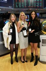 NINA DOBREV and JULIANNE HOUGH at Fresh Vine Wine Celebrates Initial Public Offering at Stock Exchange in New York 12/15/2021