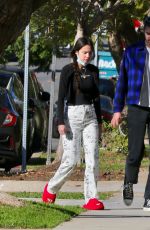 OLIVIA RODRIGO Out Shopping for Groceries at Erewhon Market in Pacific Palisades 12/19/2021