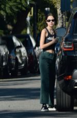 OLIVIA RODRIGO Out with Her Boyfriend in Los Angeles 11/28/2021