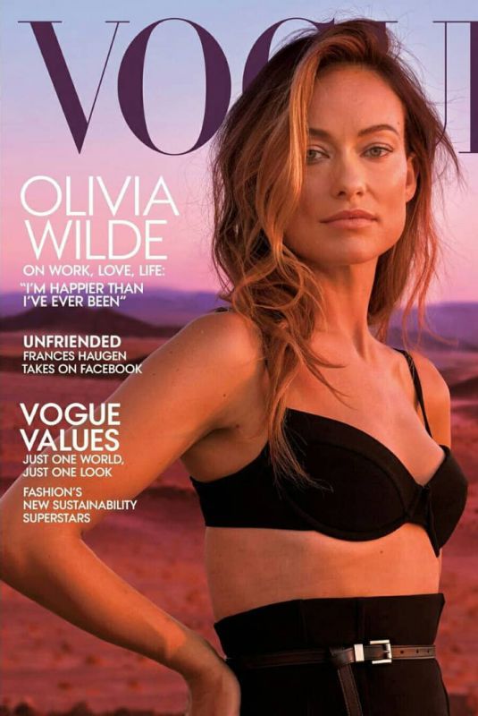 OLIVIA WILDE for Vogue Magazine, January 2022