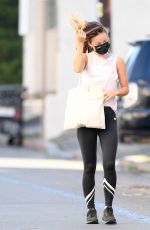OLIVIA WILDE Heading to a Gym in Los Angeles 12/10/2021
