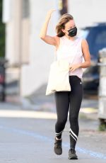 OLIVIA WILDE Heading to a Gym in Los Angeles 12/10/2021