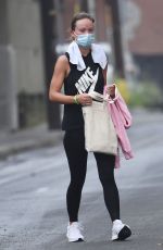OLIVIA WILDE Leaves a Gym in Los Angeles 12/07/2021