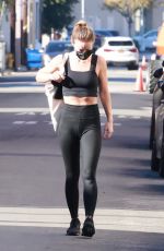 OLIVIA WILDE Leaves Workout in Studio City 12/17/2021