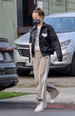 OLIVIA WILDE Out for Lunch at a Restaurant in Los Feliz 12/07/2021