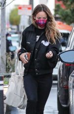 OLIVIA WILDE Out Shopping in Beverly Hills 12/14/2021