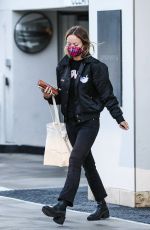 OLIVIA WILDE Out Shopping in Beverly Hills 12/14/2021