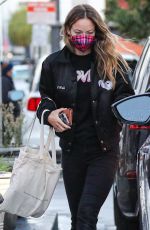 OLIVIA WILDE Out Shopping in Beverly Hills 12/14/2021