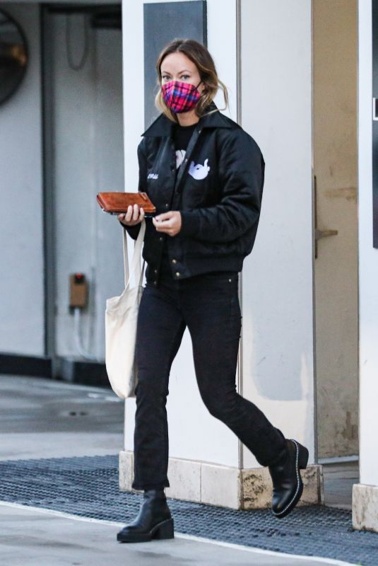 OLIVIA WILDE Out Shopping in Beverly Hills 12/14/2021