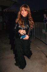 PAULA ABDUL Arrives at Lakers Game on Christmas Day in Los Angeles 12/25/2021