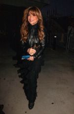 PAULA ABDUL Arrives at Lakers Game on Christmas Day in Los Angeles 12/25/2021