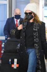 PENELOPE CRUZ Arrives at JFK Airport in New York 12/13/2021