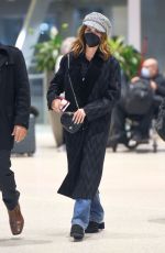 PENELOPE CRUZ Arrives at JFK Airport in New York 12/15/2021
