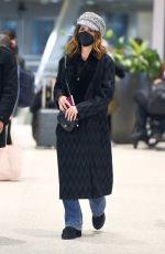 PENELOPE CRUZ Arrives at JFK Airport in New York 12/15/2021