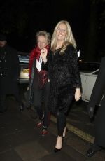 PENNY LANCASTER and Rod Stewart Leaves Annabel