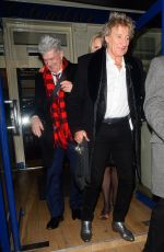 PENNY LANCASTER and Rod Stewart Out in London 12/14/2021